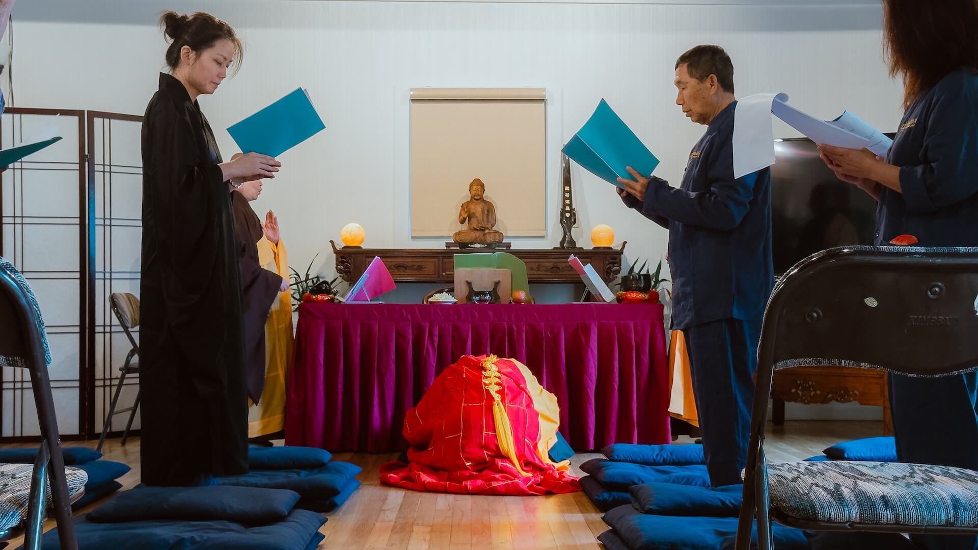 得戒和尚拈香祈福